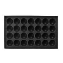 Takoyaki Pan 28Hole NonStick Aluminum Plate for 4cm Octopus Balls and Pancakes Easy Clean