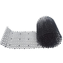 Household Garden Cat Poop Mat Spike Stripes Anti Cat Dog Repellent Deterrent Lace Mat Garden Flowers Plant Black Ref: 7729