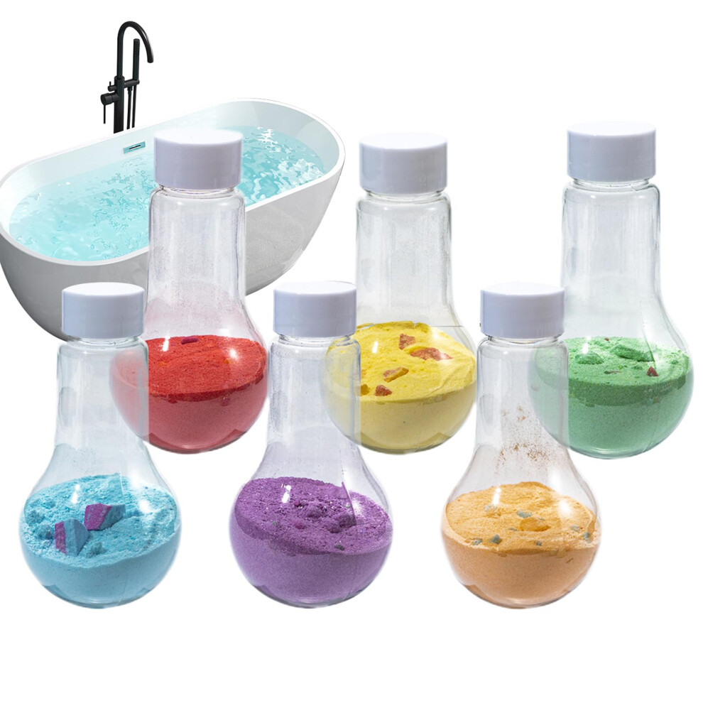 Bath Balls Natural Shower Fizzies Fruit Scented Bombs Soothing Moisturizing Colorful Gentle Formula Travel Relaxation