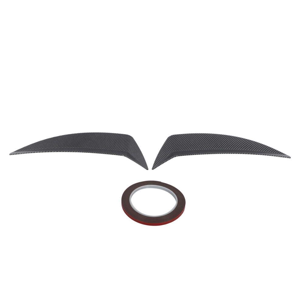 Enhanced Performance Spoiler Wing Compatible With Coupe Vehicles Uv Resistant Abs Mat Car Headlight Eyebrow With Sporty Appeal And Minor Scratches 9190834565972