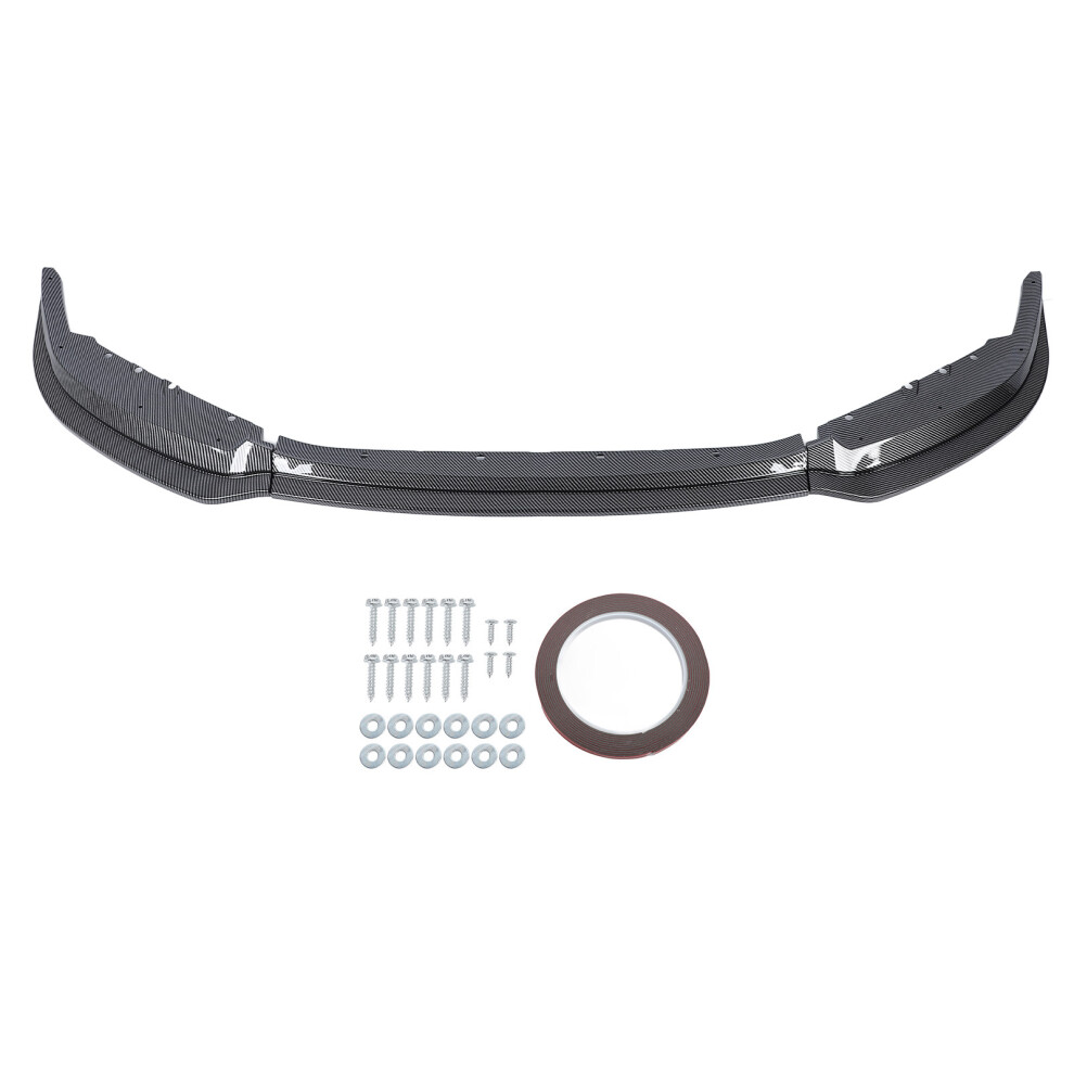 Front Bumper Lip Splitter, Stylish Upgrade For 2 Series M2 G87 2023 And Later, Car Front Bumper Spoiler Lip Kit With Aerodynamic Performance 9190834871301