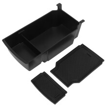 Bandeja organizadora para la consola central del reposabrazos del coche, caja de almacenamiento con espacio adicional para Peugeot 208E208 2008E2008,
