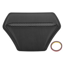 Prise d'air de capot universelle de remplacement pour voiture, cache décoratif en fibre de carbone, installation facile, auto-adhésif, ABS de haute
