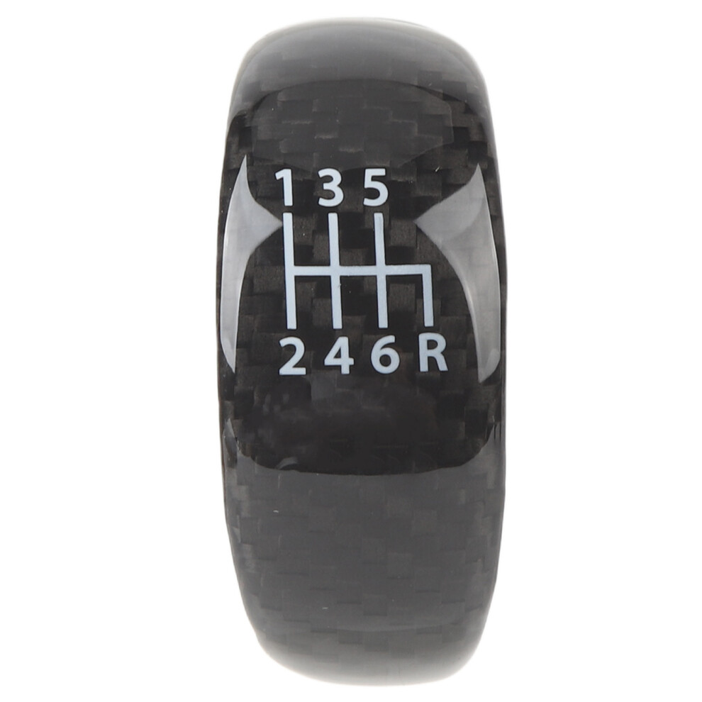Dur Mat Exquisite Workmanship Carbon Fiber Gear Shift Knob Cover Sleek Design Interior Accessory Easy Install Vehicle Decoration High-Quality Quality 9190834567921