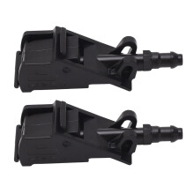 Ugelli lavavetri Dur per Volkswagen, getti lavavetri regolabili compatibili con Jetta Passat Golf Beetle Touareg, ricambio aftermarket