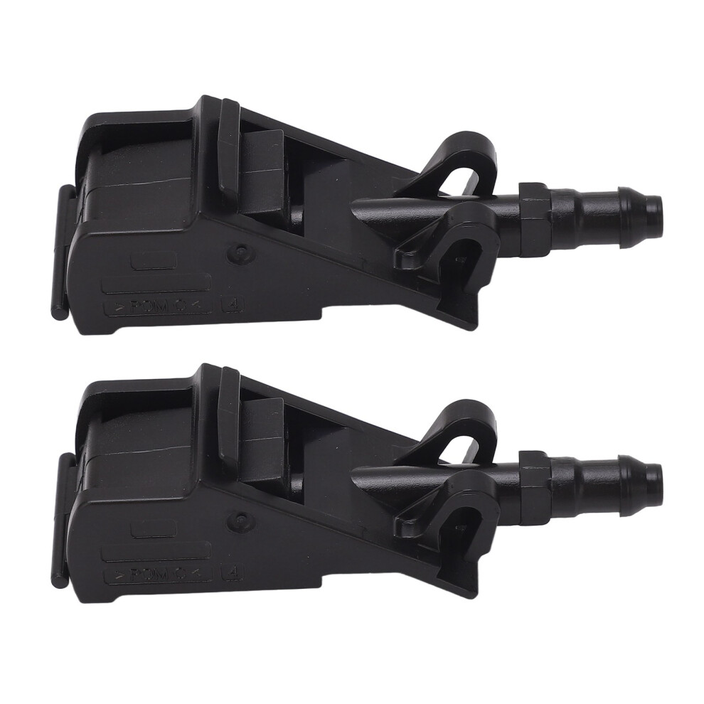 Windshield Nozzles For Volkswagen Vehicles, Adjustable Wiper Washer Spray Jets Compatible With Vw Passat Jetta Golf Beetle Touareg, Aftermarket Part 9169997736673