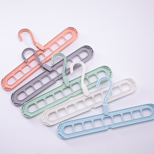 Κρεμάστρες Organizer Magic Space Saving, Αποθήκευση Ντουλάπας, Ανθεκτική Πλαστική Κατασκευή 1