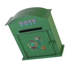 Boîte aux lettres extérieure à verrouillage sécurisé, support en