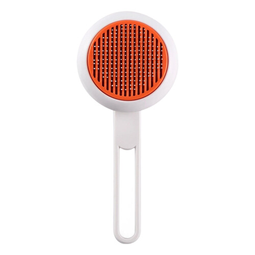 Pet Coat Care Tool Massage Deshedding Brush For Regular-White