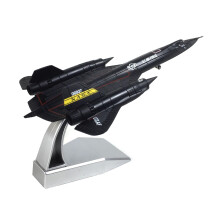 9.2 Inch SR71 Blackbird 1:144 Scale Model Aircraft Die Cast Plane Model for Collection Gift Ornament