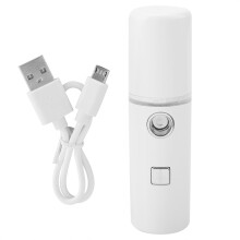 USB-uppladdningsbar kall dimma-spruta för nano-ansiktsångare med inbyggt uppladdningsbart batteri, visuell vattentank, återfuktar, fräschar upp