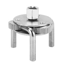 Three Arm Oil Filter Wrench Universal Application High Performance Material Three Claw Design With Two Way Auto Lock For Oil Filters Between 2.5 And