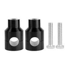 Motorcycle Handlebar Risers Universal Fit, Aluminum Alloy Handlebar Riser Clamp For Enhanced Riding Comfort And Improved Posture With Durable