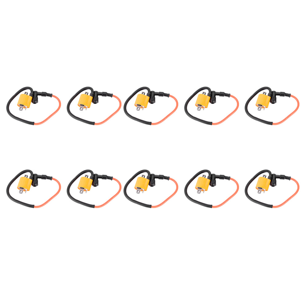 High Performance Ignition Coil With Spark Plug For Yamaha Gas Golf Cart G2 G5 G8 G9 G11 G14 Oem J38-82310-20-00 Br8es Compatible Models Increase 9482726456032