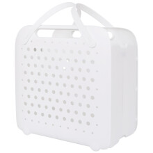 Biomass Plastic Laundry Storage Basket Eco Friendly Collapsible Laundry Hamper Heavy Duty Plastic Multi Use Storage Container Foldable Design For Home