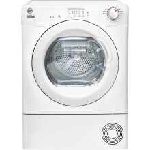 Hoover H-Dry 300 HLEH8A1LE 8KG A+ Heat Pump White Freestanding Tumble Dryer with Water Container Inside Door