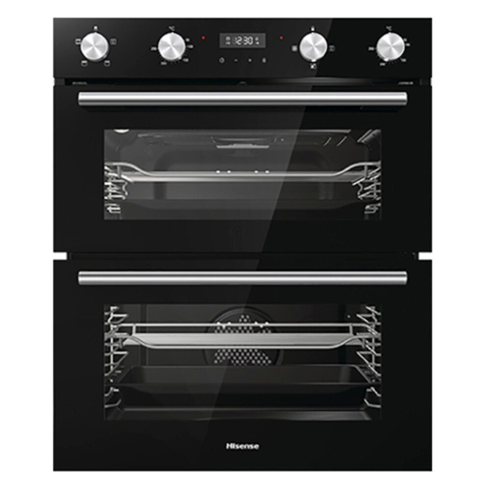 Hisense BID75211BGUK BuiltUnder Electric Double Oven Black - Image 3
