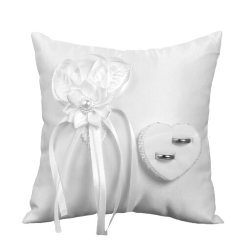Wedding Ring Holder, Wedding Ring Carrier, White
