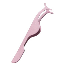Tweezers 3 Pieces False Eyelash Tweezers Fake Eyelash Applicator Eyelash Extension Curler Nipper Makeup Pliers Tools (Color8)