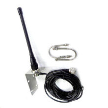 AA58 VHF Marine Antenna Rubber Waterproof Mast Aerial 156163MHz 5M RG58 Cable For Boat Sailboat Yacht