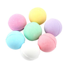 Bath Ball Five Pack 20g Bubble Small Bath Bombs for Stress Relief Exfoliating Moisturizing Aromatherapy Spa Salt Ball
