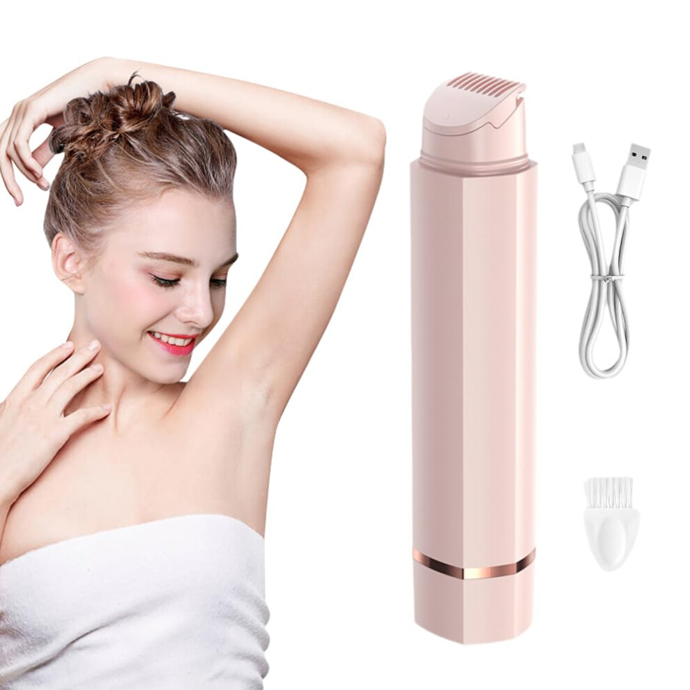 Women's Shaver, Intimate Shaver for Women, Epilator for Women's Face, 2in1 Wet/Dry Razor, DualEnd Trimmer for Bikini Area, Face, Underarms, Legs
