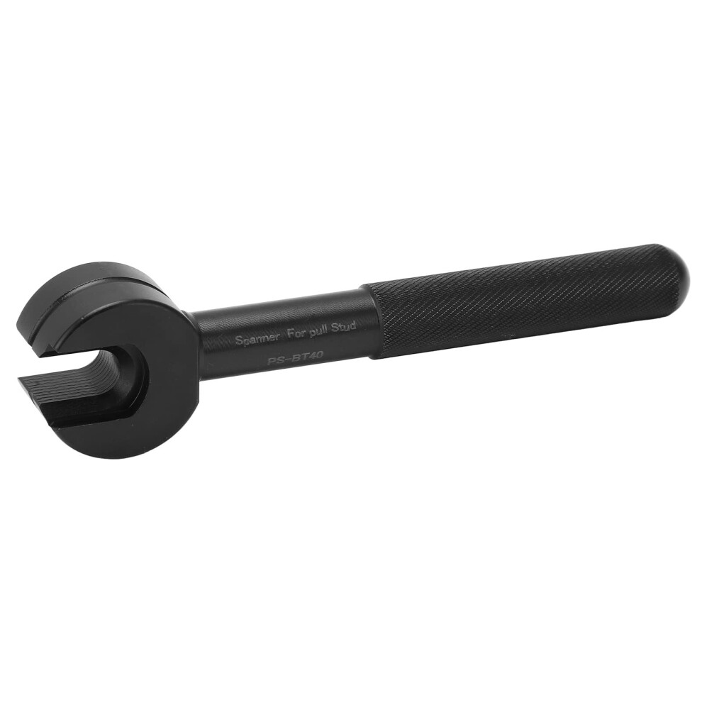 Cnc Pull Stud Wrench Retention Knob Spanner, 42Crmo Alloy Steel, Galvanized Finish, Knurled Handle 9426802672473