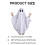 Pullover Spirit Cape Halloween-kostuum Comfortabel gebreid-S 2