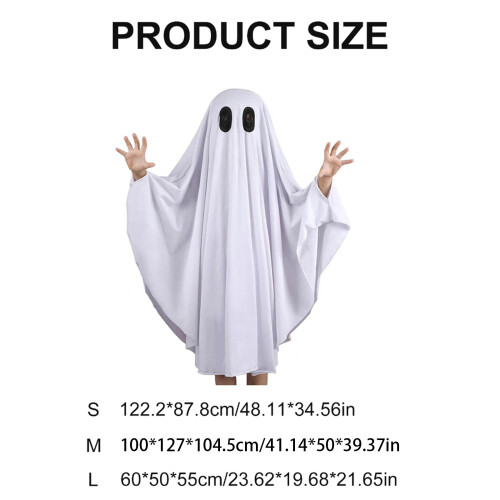 Pullover Spirit Cape Halloween-kostuum Comfortabel gebreid-S 1