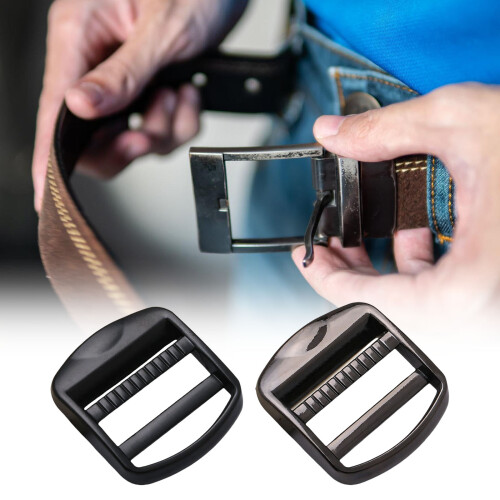 Backpacks Strap Adjuster Buckle Alloy Hardware for-Dumb black 2