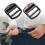Backpacks Strap Adjuster Buckle Alloy Hardware for-Dumb black 5