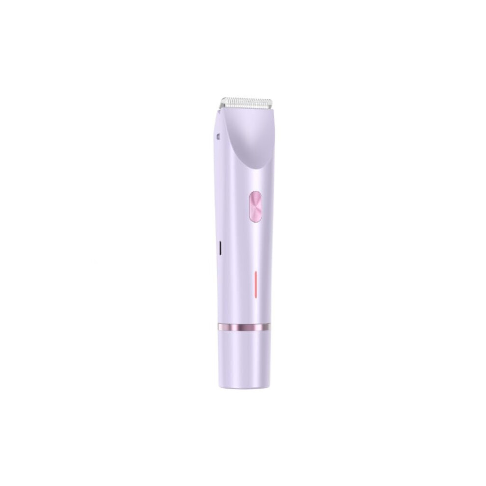 Purple Electric Hair Trimmer For Women, Shaver For Women's Intimate Area, Waterproof Electric Shaver, Bikini Trimmer For Women (Purple)
