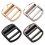 Backpacks Strap Adjuster Buckle Alloy Hardware for-Dumb black 2