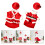 Christmas Geese Outfit With Soft Fabric Polyester Attire-M A 3