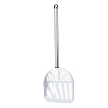 Large Cats Litter Scoops Metal Scoops for Kittens Litter-White