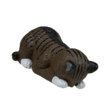 Miniatuur PVC Facepalm Katten Beeldjes Decoraties Cartoon-4