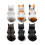 Cartoon PVC Facepalm Katzen Statue Miniatur Auto-3 6