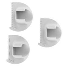 3Pcs Various Function Sewing Guides Plastic Sewing for-White