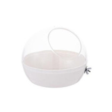 Bird Nest For Parakeets Hamsters Quails Breathable Design-White