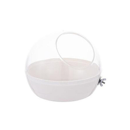 Bird Nest For Parakeets Hamsters Quails Breathable Design-White