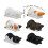 Cartoon PVC Facepalm Katzen Statue Miniatur Auto-3 4