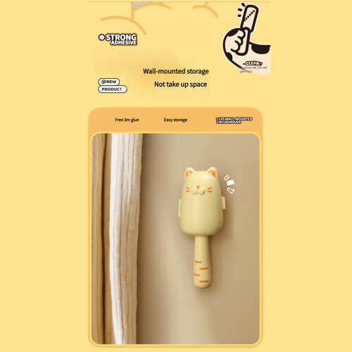Efficient Pet Hair Removal Tool Durable Adhesive Brush-White 1
