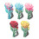 Pinces à nappe à fleurs, pinces décoratives-Rose bleue 3