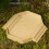 Mini Plastic Schildpadden Inweekkom Compacts-Bruin geel 6