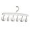 Student Friendly Swivels Garment Hanger Waved Pattern-2 packs 4