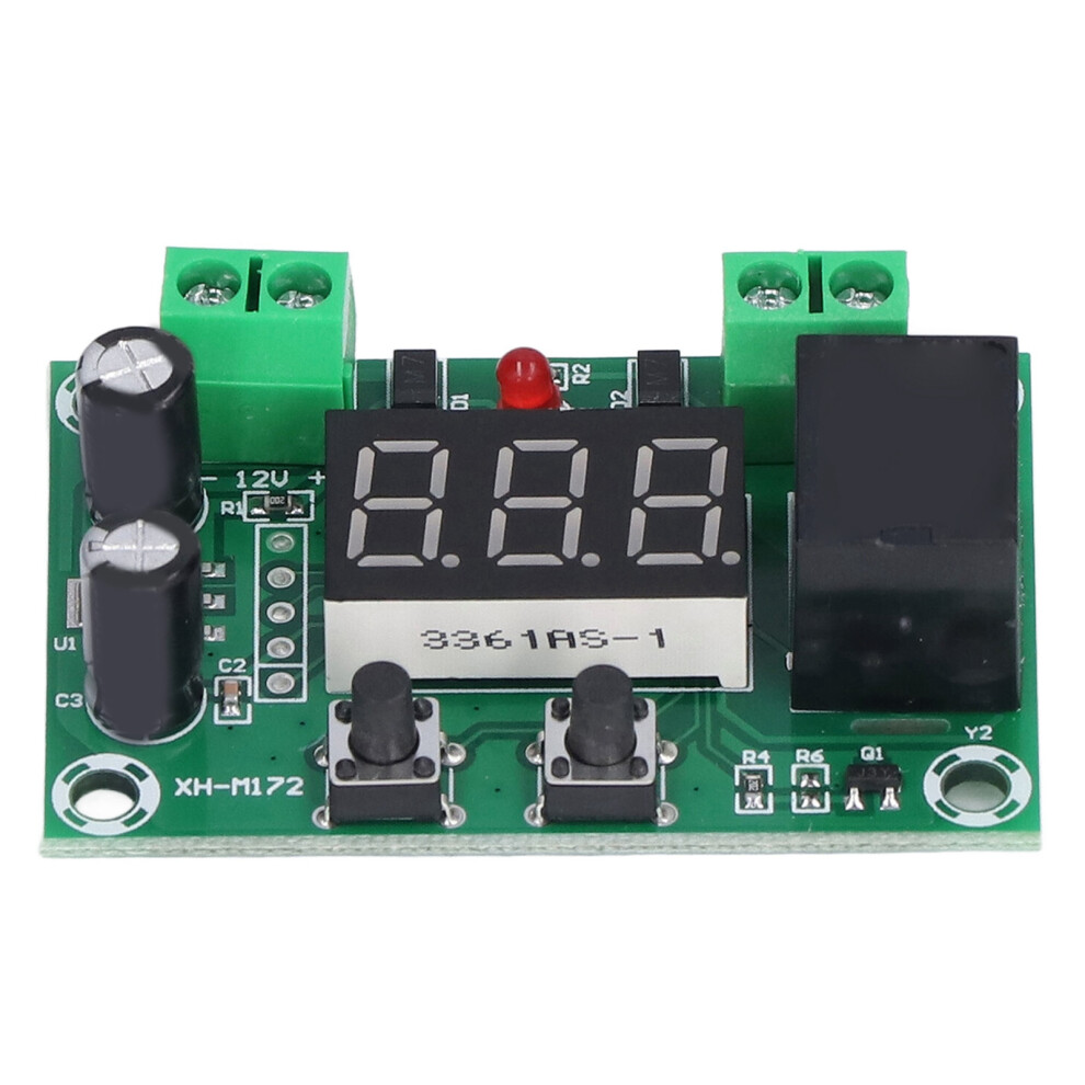 Xh-M172 Intermittent Timer Module 0-999 Min 12V Relay 53X35x16mm 4921376101183
