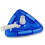 Pool Cleaning Brush Vacuum Suction Head Transparent Triangular Shape Rotatable Hose Interface For Debris Removal 1