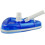 Pool Cleaning Brush Vacuum Suction Head Transparent Triangular Shape Rotatable Hose Interface For Debris Removal 5