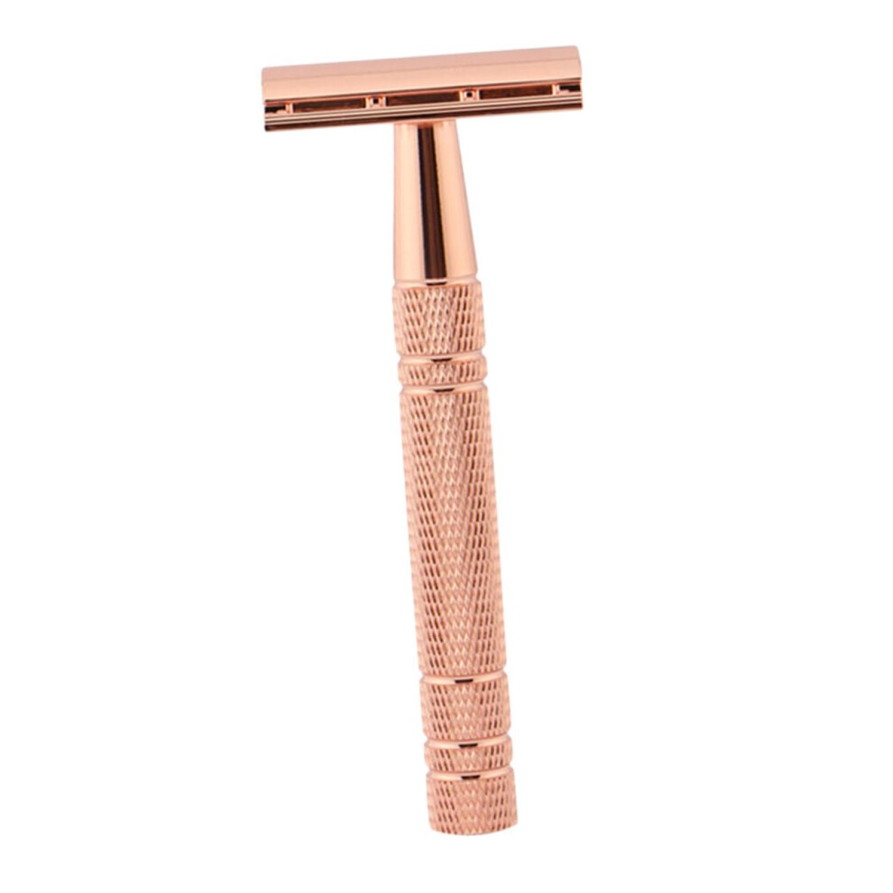 Golden Razor Razor Sharp Beard Shaver Beard Care Razor Set Old Style Beard Razor Old Razor Hair Razor Handle Is Made Of Aluminium