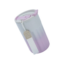 Duals Ausgießer Edelstahl-Flasche, isolierter-Farbverlaufspulver